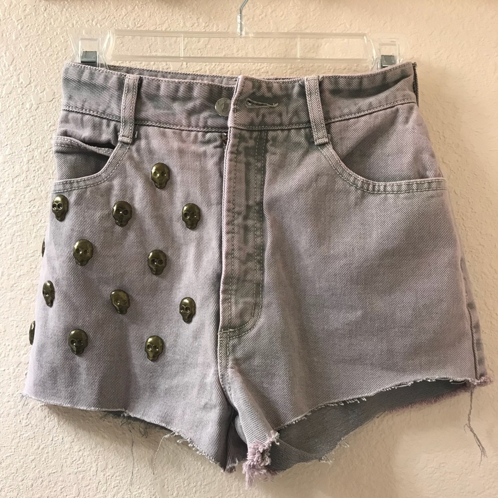 Vintage Upcycled Denim Shorts